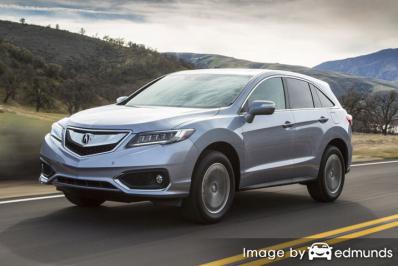 Insurance quote for Acura RDX in Baltimore