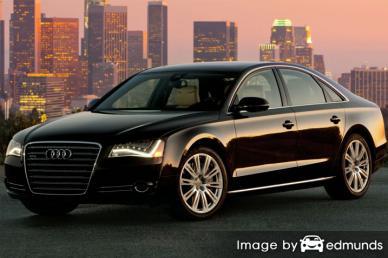 Insurance quote for Audi A8 in Baltimore