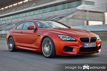Insurance quote for BMW M6 in Baltimore
