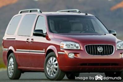 Insurance rates Buick Terraza in Baltimore