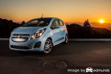 Insurance quote for Chevy Spark EV in Baltimore