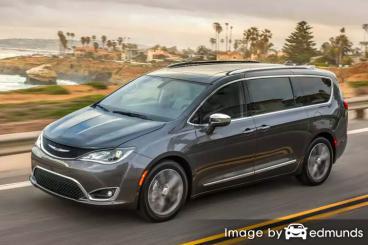 Insurance rates Chrysler Pacifica in Baltimore