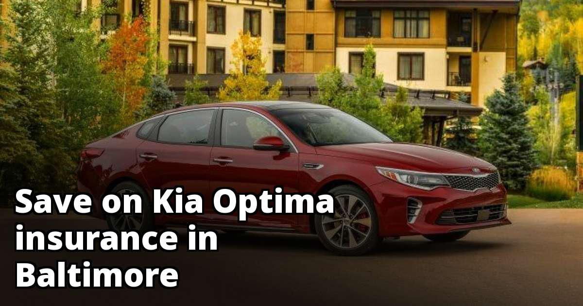 Best Kia Optima Insurance in Baltimore, MD