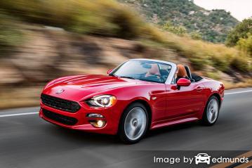 Insurance rates Fiat 124 Spider in Baltimore