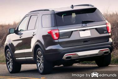 Insurance rates Ford Explorer in Baltimore