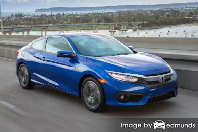 Insurance rates Honda Civic in Baltimore