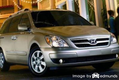 Insurance rates Hyundai Entourage in Baltimore