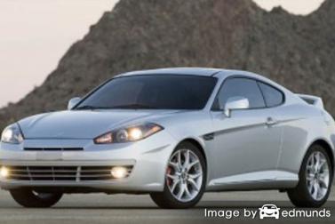 Insurance rates Hyundai Tiburon in Baltimore