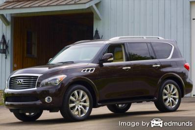 Insurance quote for Infiniti QX56 in Baltimore