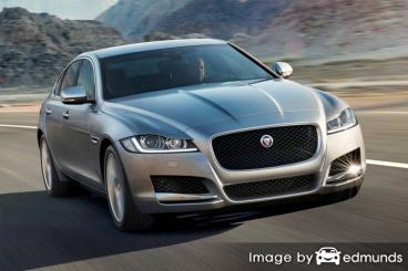 Insurance rates Jaguar XF in Baltimore