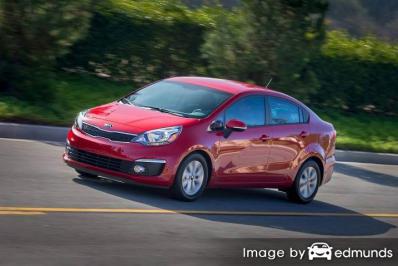 Insurance quote for Kia Rio in Baltimore