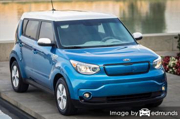 Insurance quote for Kia Soul EV in Baltimore