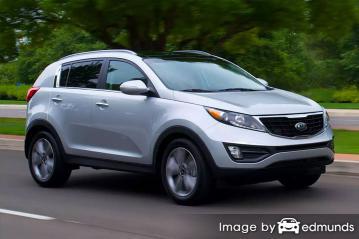 Insurance quote for Kia Sportage in Baltimore