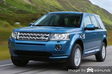 Insurance rates Land Rover LR2 in Baltimore