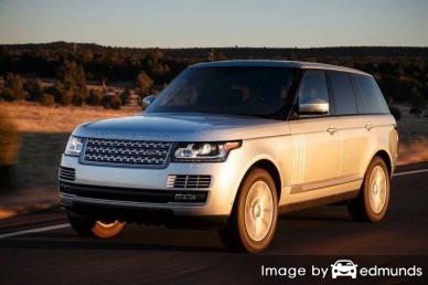 Insurance rates Land Rover Range Rover in Baltimore