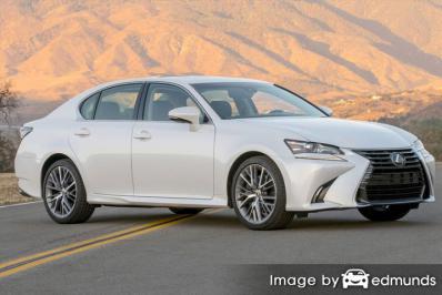 Insurance rates Lexus GS 350 in Baltimore