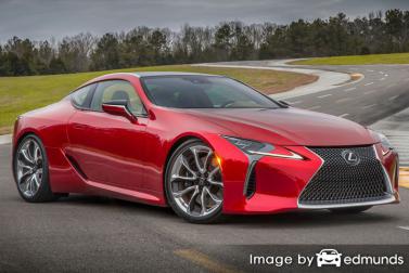 Insurance quote for Lexus LC 500 in Baltimore