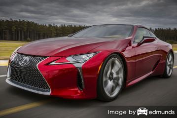 Insurance rates Lexus LFA in Baltimore