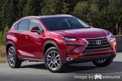 Insurance rates Lexus NX 300h in Baltimore