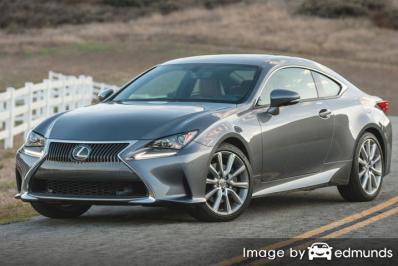 Insurance quote for Lexus RC 300 in Baltimore
