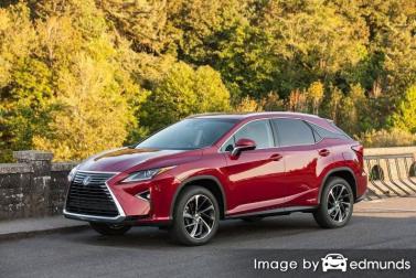 Insurance rates Lexus RX 450h in Baltimore