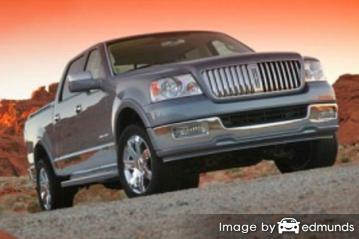 Insurance rates Lincoln Mark LT in Baltimore