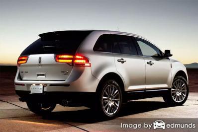 Insurance rates Lincoln MKX in Baltimore