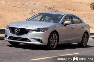 Insurance rates Mazda 6 in Baltimore