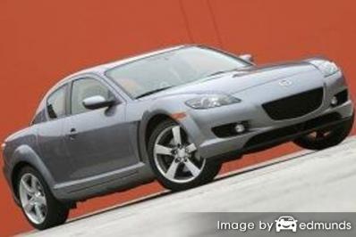 Insurance rates Mazda RX-8 in Baltimore