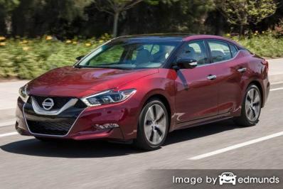 Insurance rates Nissan Maxima in Baltimore