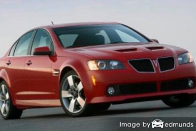 Insurance quote for Pontiac G8 in Baltimore