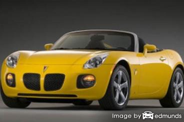 Insurance rates Pontiac Solstice in Baltimore