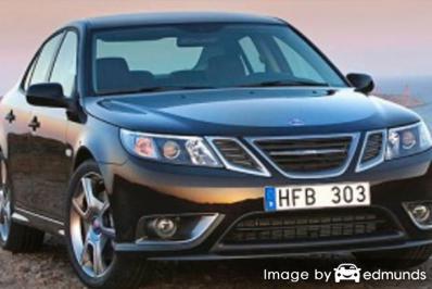 Insurance rates Saab 9-3 in Baltimore