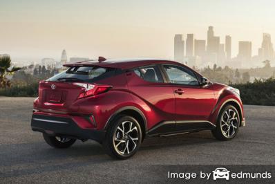 Insurance rates Toyota C-HR in Baltimore