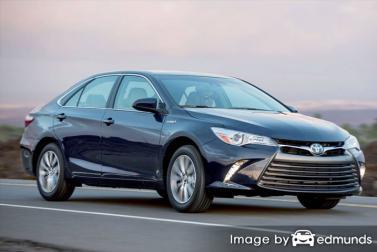 Insurance rates Toyota Camry Hybrid in Baltimore