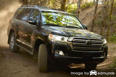 Insurance quote for Toyota Land Cruiser in Baltimore